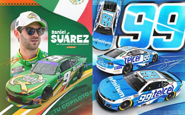 El Hermanos Rodríguez espera a Daniel Suárez para el doble compromiso de Cup y Xfinity