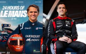 Pietro Fittipaldi y Sebastián Álvarez, los pilotos Claro de Escudería Telmex Telcel en la edición 93 de las 24 Horas de Le Mans